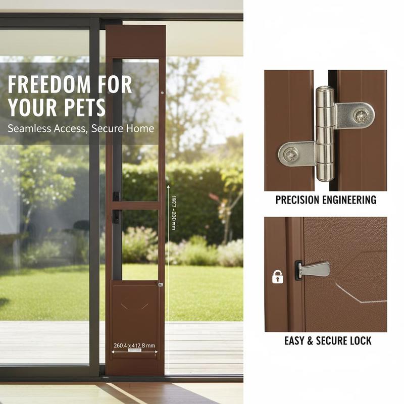 Dog Door for Sliding Glass Doo – Glass Door Hinge recenzja i cena