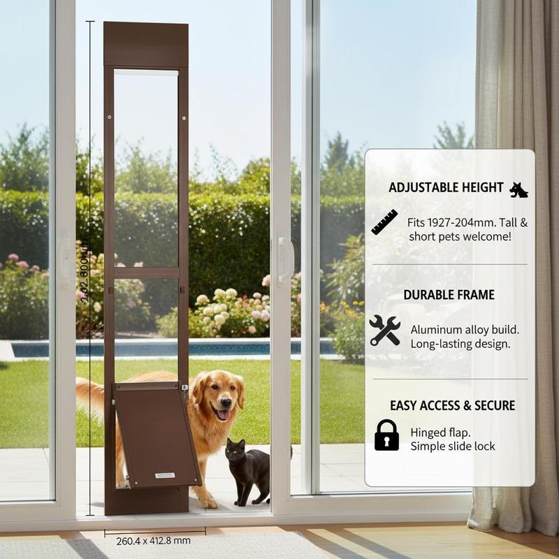 Dog Door for Sliding Glass Doo – Glass Door Hinge recenzja i cena