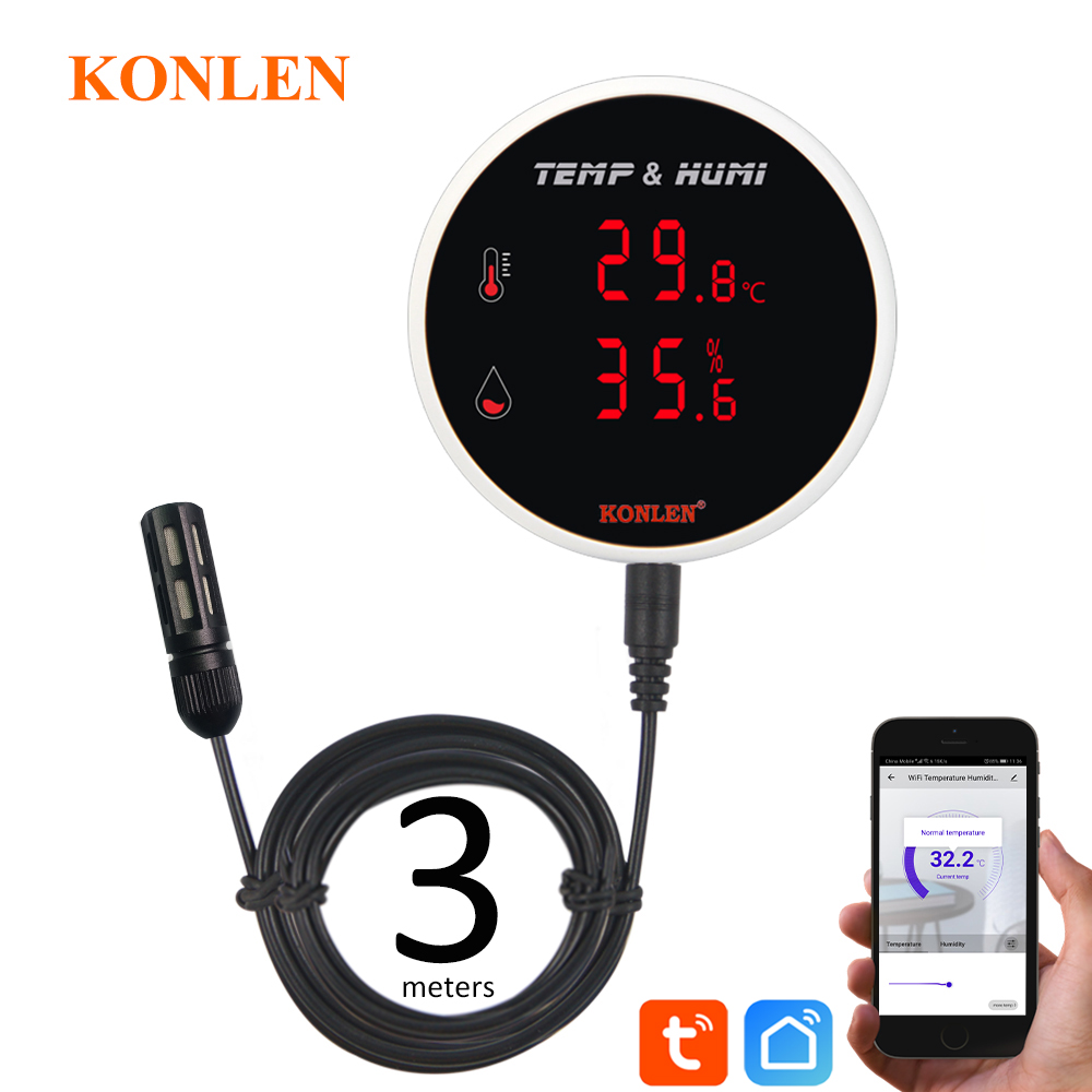 Tuya WIFI Temperature Humidity – Digital Hygrometer Probe recenzja i cena