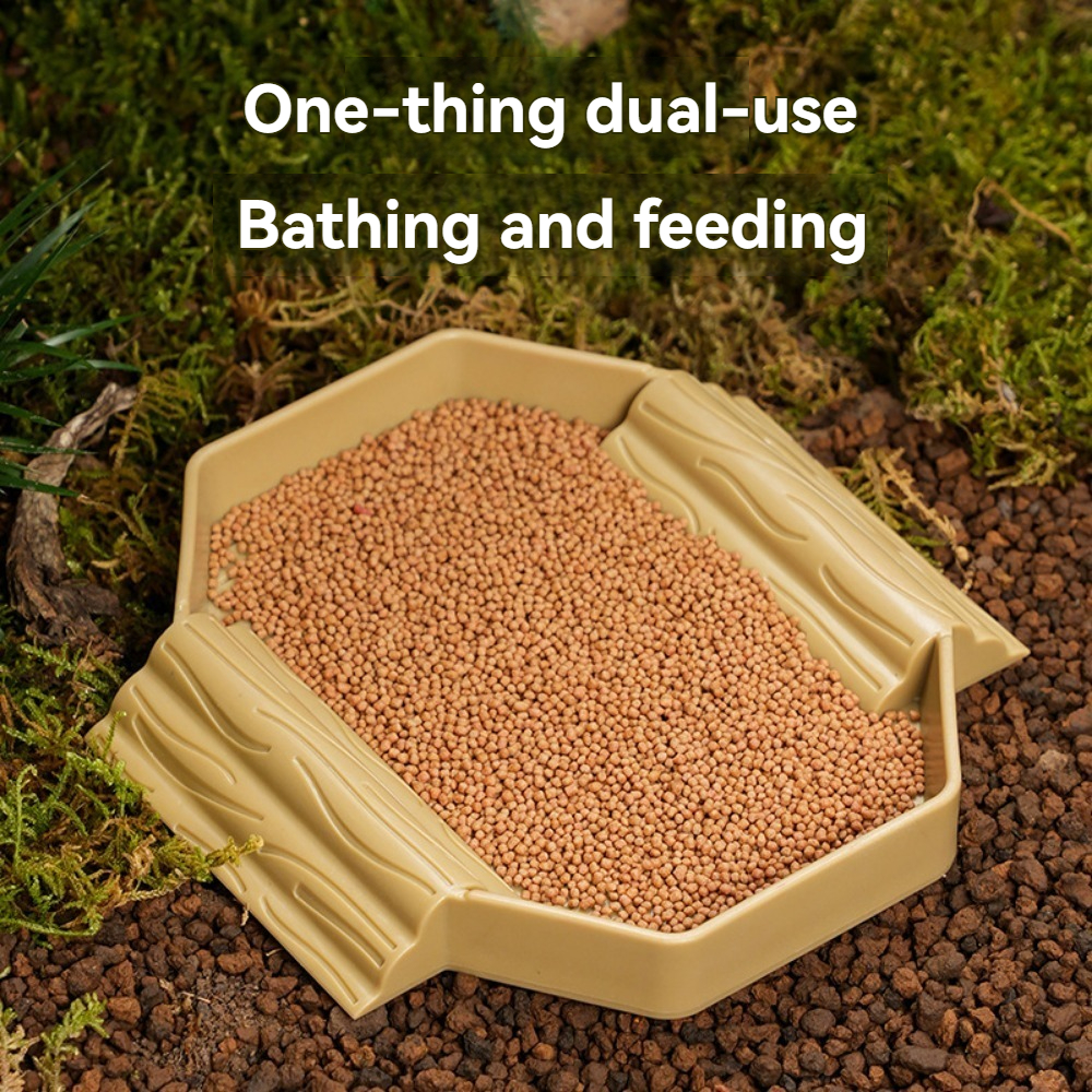 Yellow edge turtle bath basin  – Water Dish Reptile recenzja i cena
