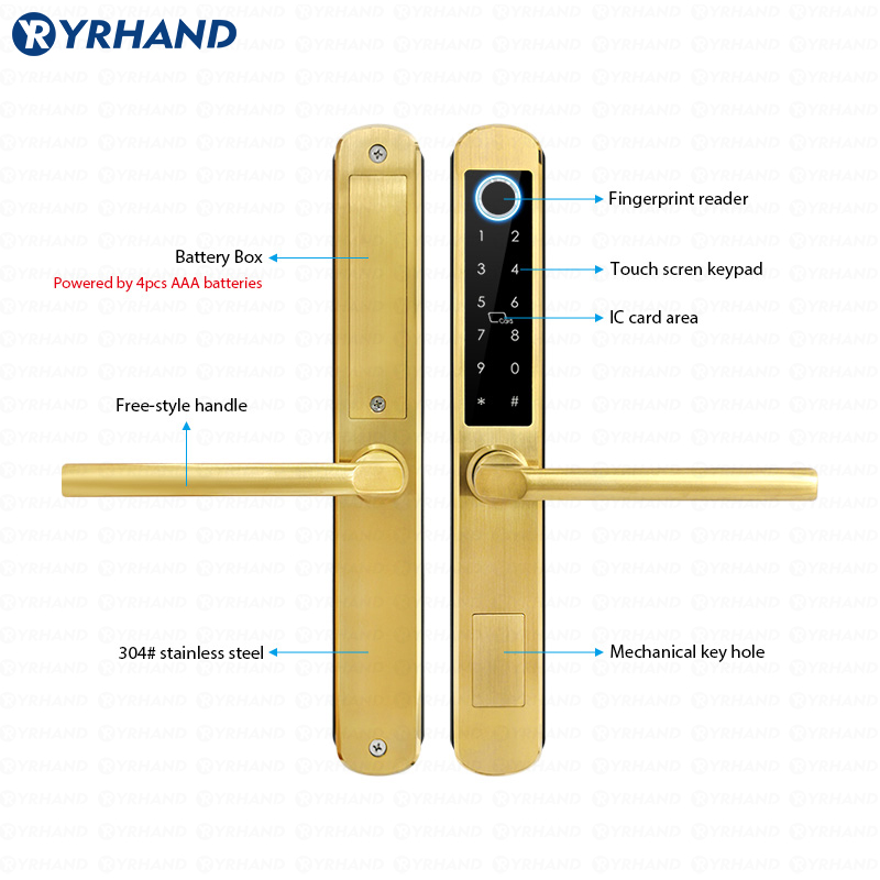 IP66 Gold Stainless steel Slid – Glass Door Hinge recenzja i cena