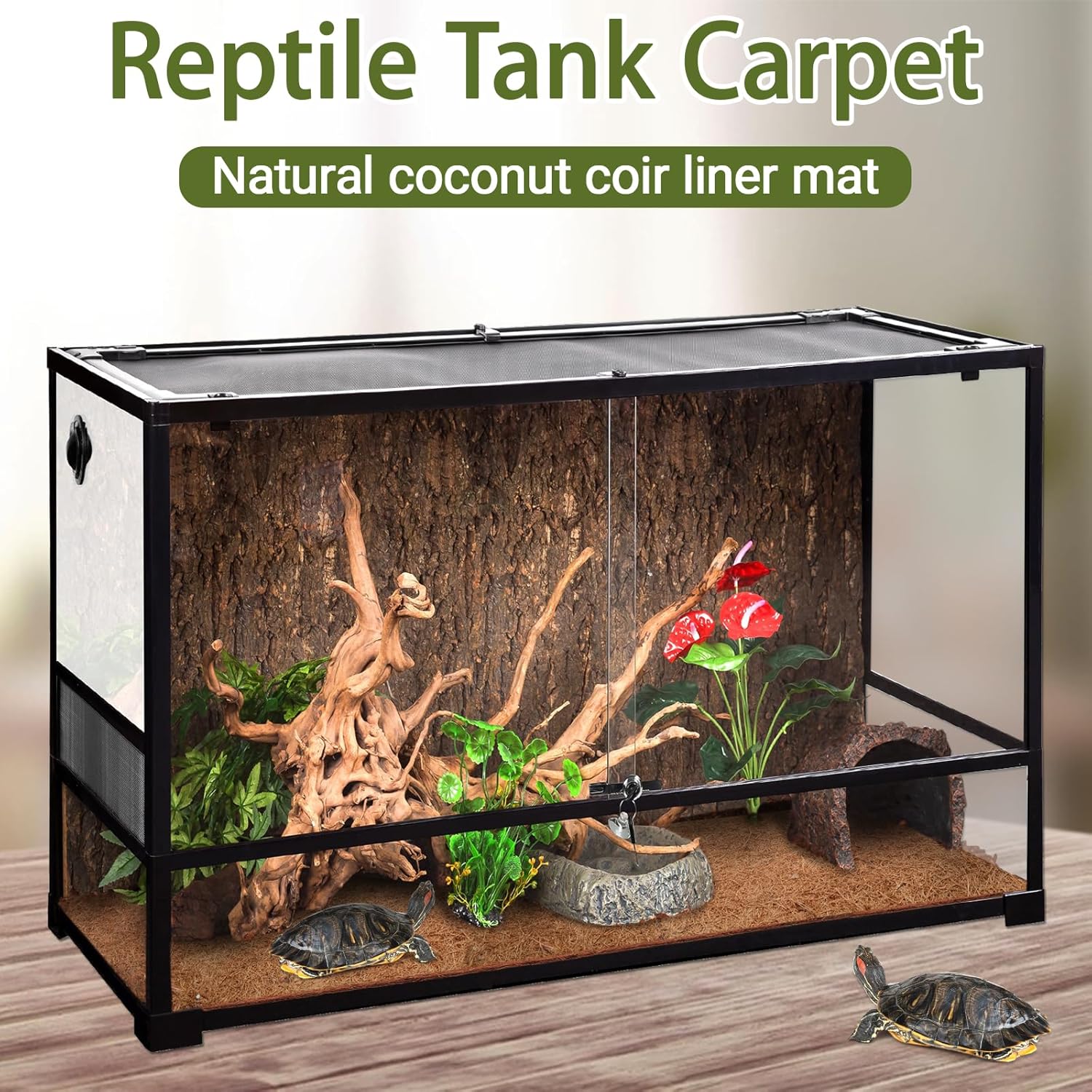 3 Rolls Reptile Carpet, 24x48i – Substrate Coconut Fiber recenzja i cena