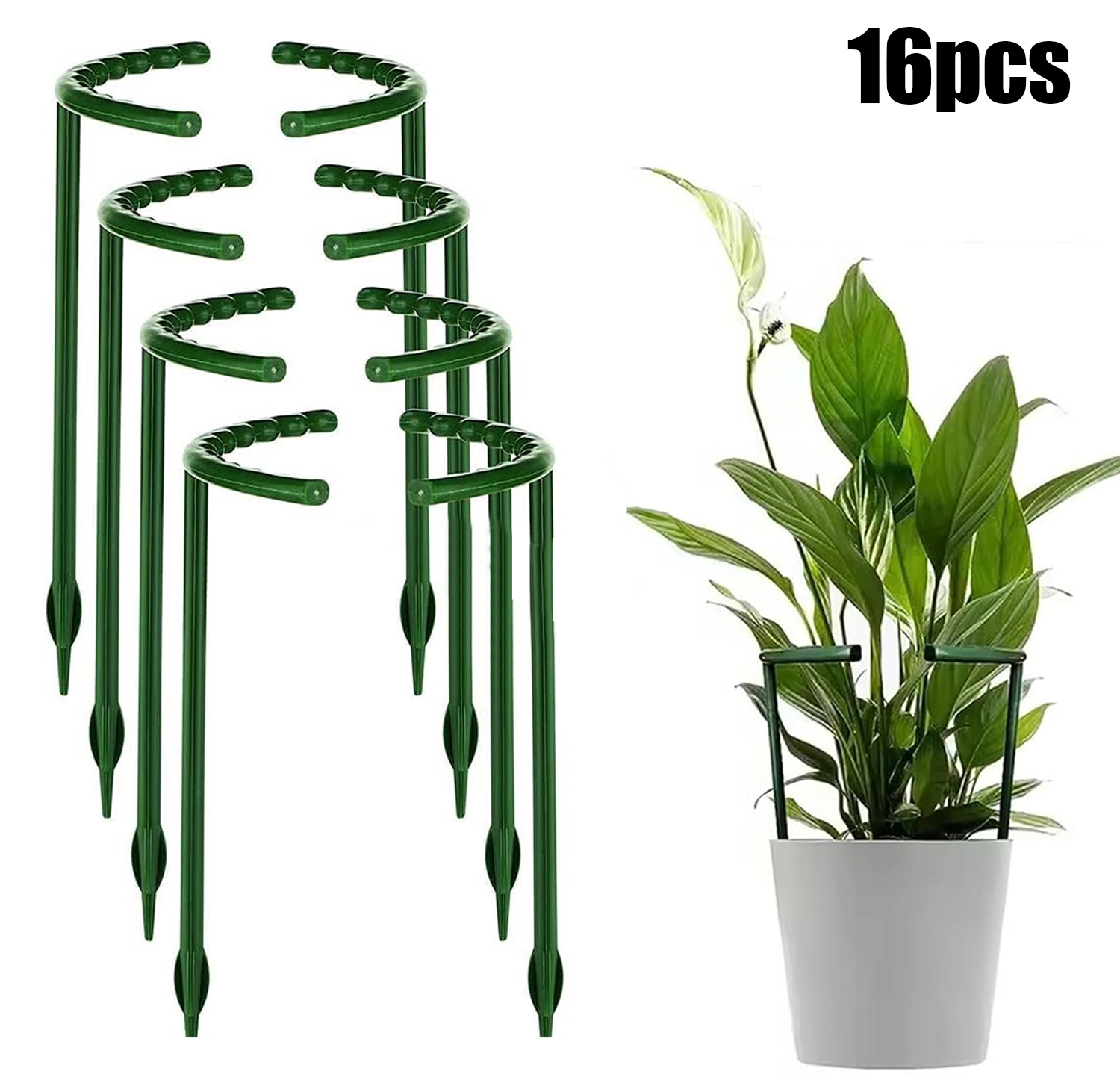 1/16pcs Plant Support Stake Fl – Vine Climbing Plastic recenzja i cena