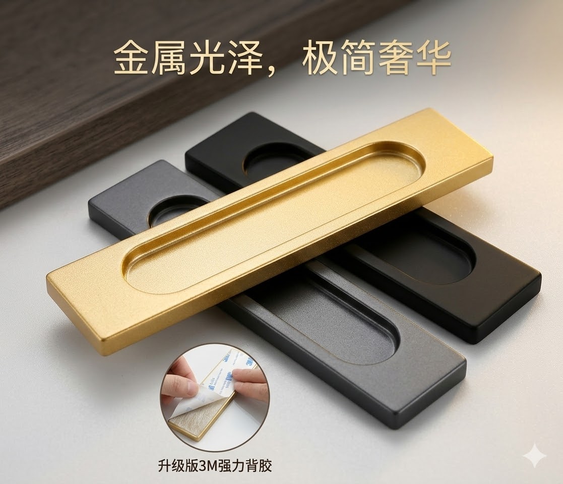 1PC Non perforated self-adhesi – Glass Door Hinge recenzja i cena