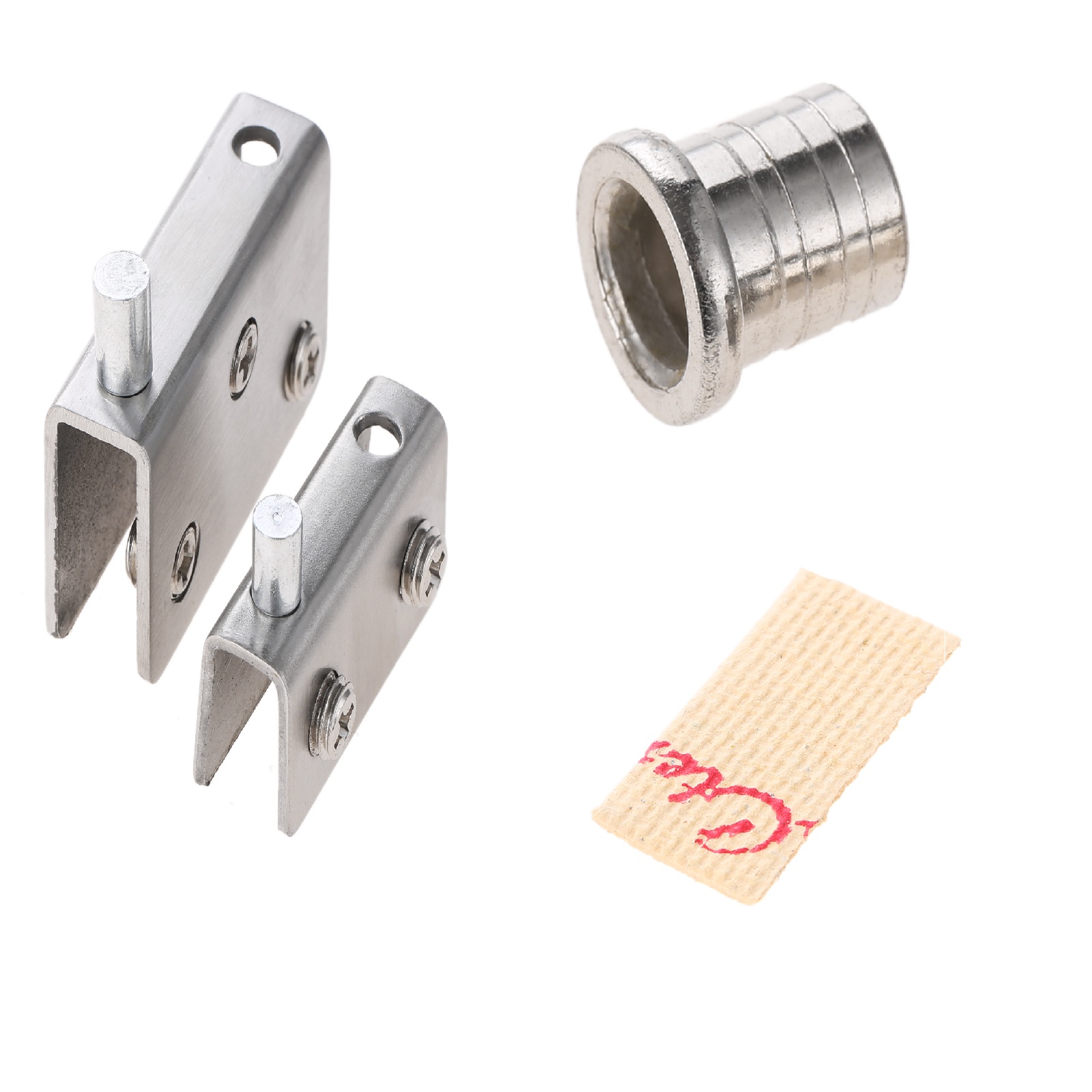 2 Pcs Glass Shelf Clamp Pivot  – Glass Door Hinge recenzja i cena