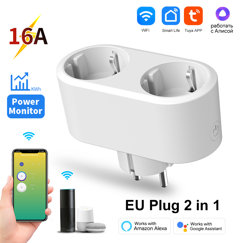 Tuya WiFi Dual Outlet 16A APP  – Timer Dual Outlet recenzja i cena