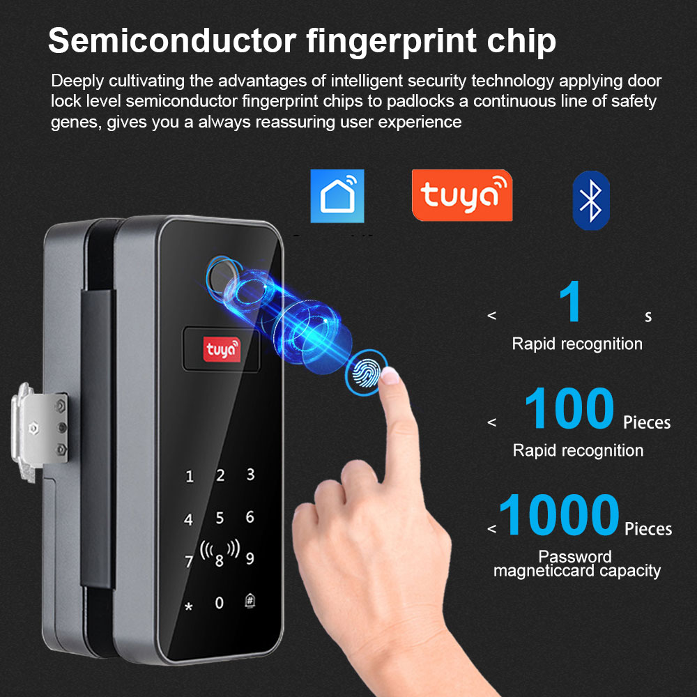 Bluetooth Electronic Glass LOC – Glass Door Hinge recenzja i cena