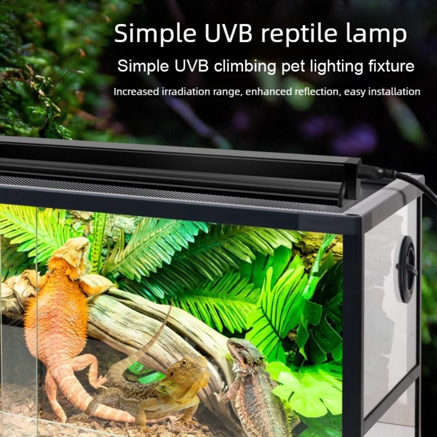 Reptile UVB Lamp Combo Kit UVA – Calcium Powder Reptile recenzja i cena
