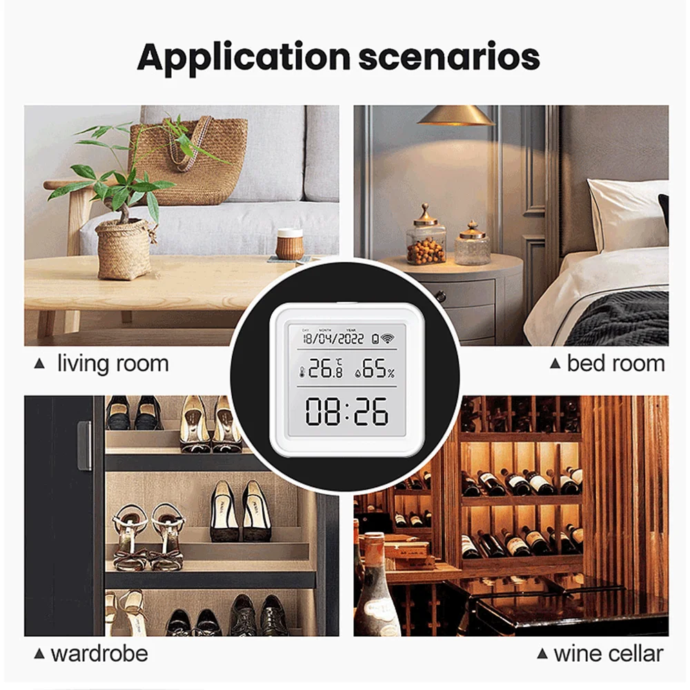 Tuya Zigbee WiFi Temperature H – Digital Hygrometer Probe recenzja i cena
