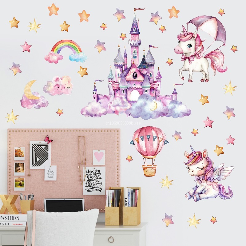 Unicorn Stars Luminous Wall St – Pvc Panel Background recenzja i cena
