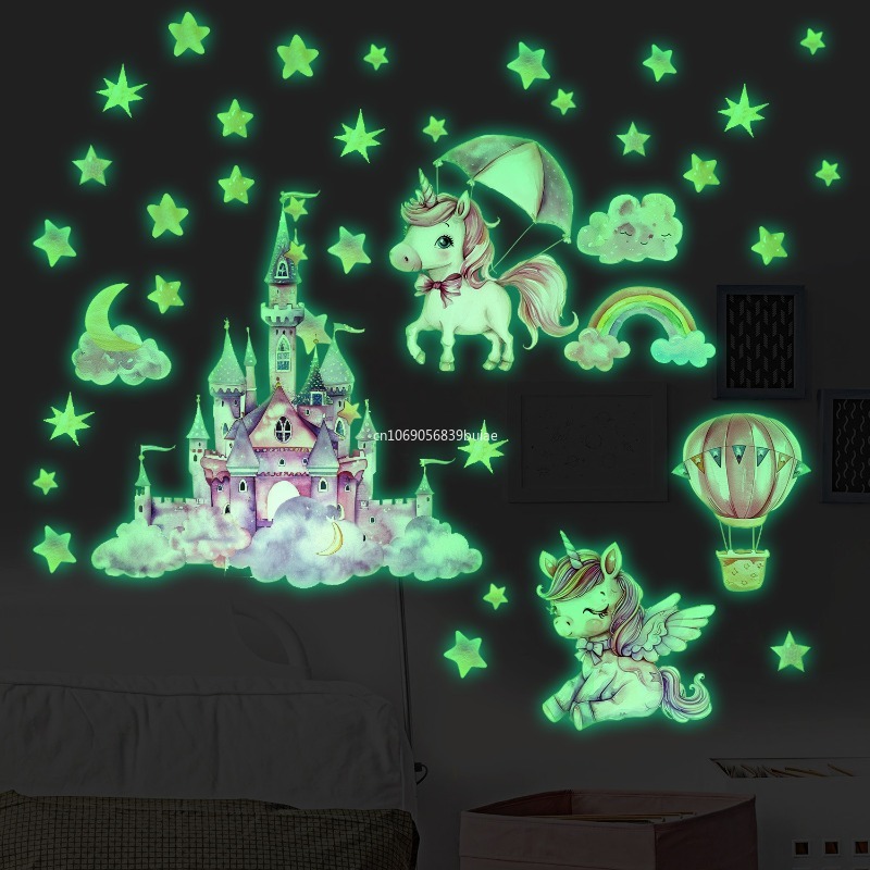 Unicorn Stars Luminous Wall St – Pvc Panel Background recenzja i cena