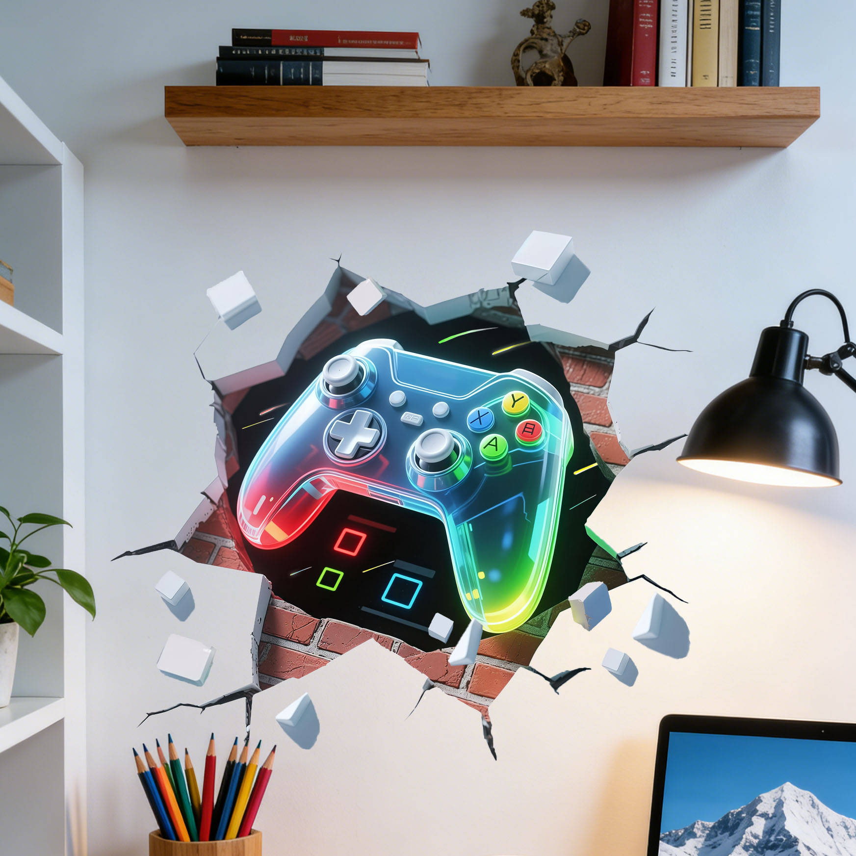 Game Controller Decal for Boys – Pvc Panel Background recenzja i cena
