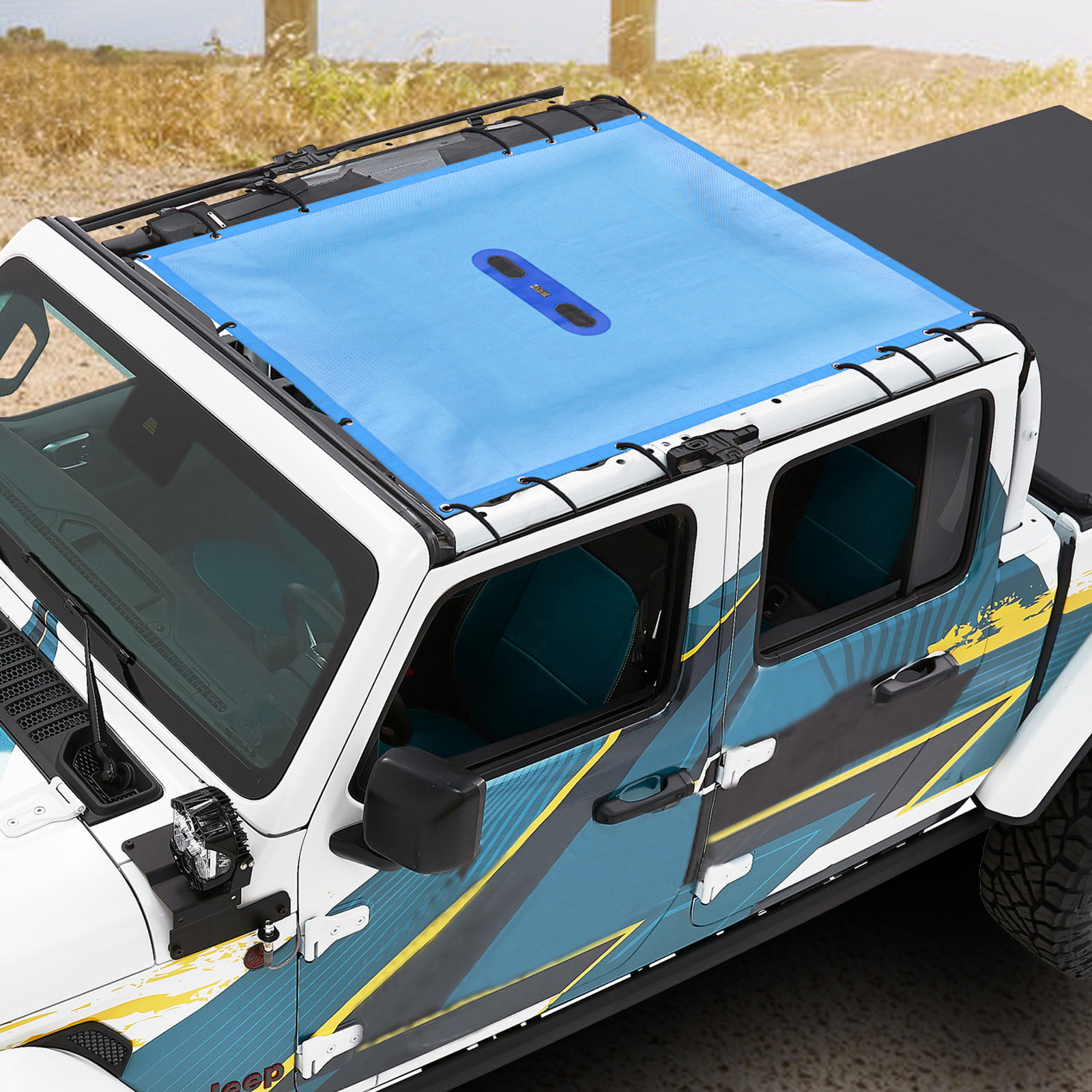 For Jeep Gladiator JT 4 Door A – Screen Top Mesh recenzja i cena