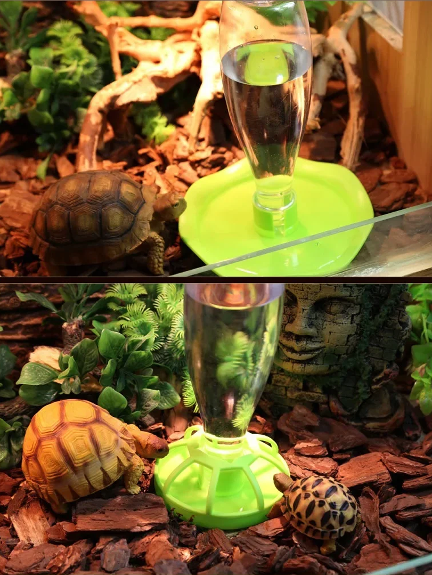 1Pc New Reptile Automatic Wate – Water Dish Reptile recenzja i cena