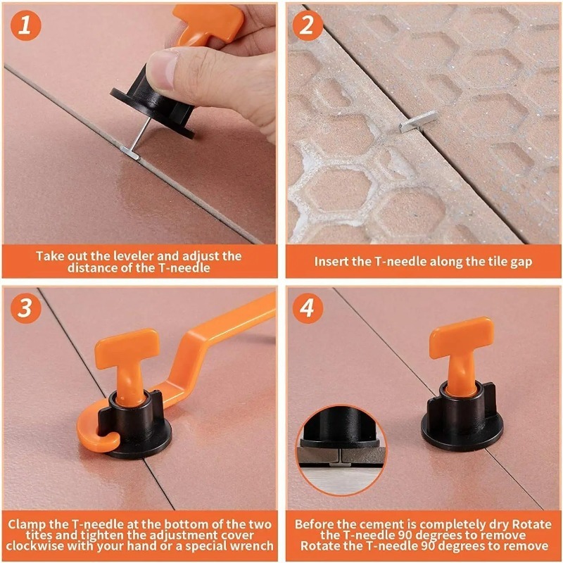 51Pcs Floor Tile Leveling Syst – Ceramic Tile Floor recenzja i cena