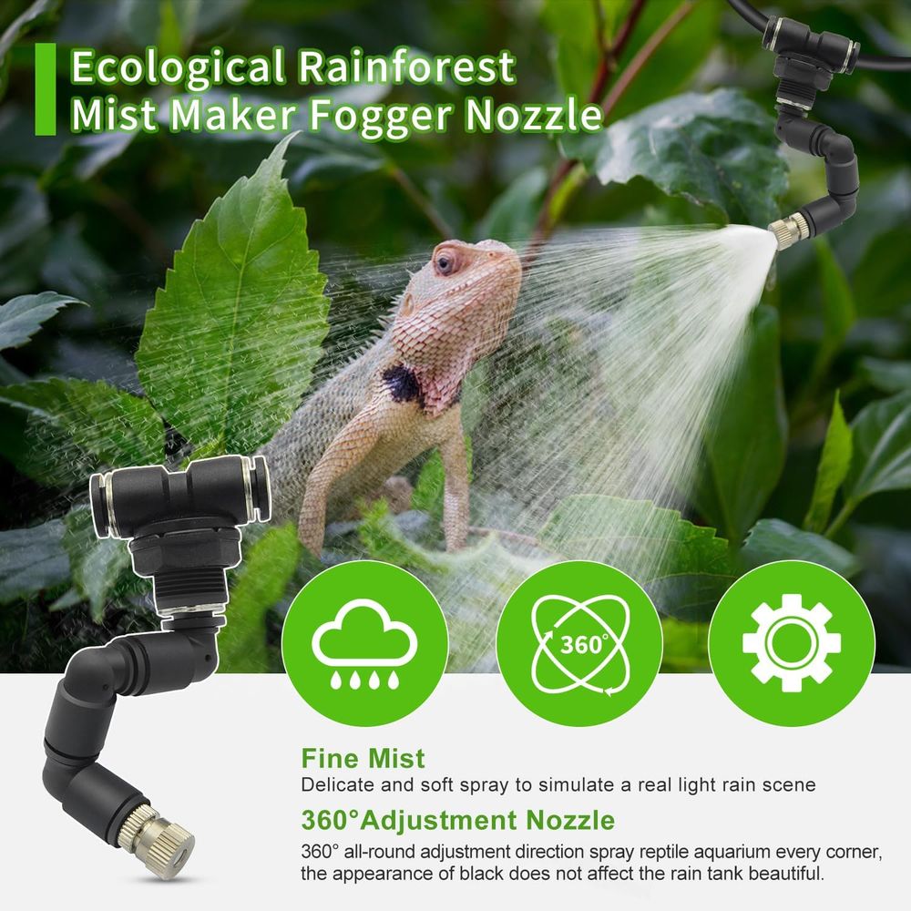 Automated Reptile Misting Syst – Misting Nozzle Reptile recenzja i cena