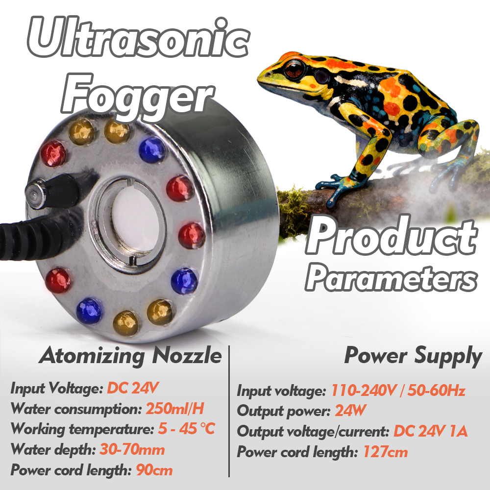 Ultrasonic Mist Maker Fogger w – Terrarium Fogger Ultrasonic recenzja i cena