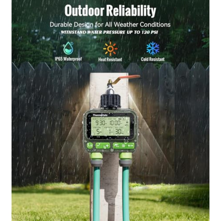 Smart Sprinkler Timer for Lawn – Timer Dual Outlet recenzja i cena