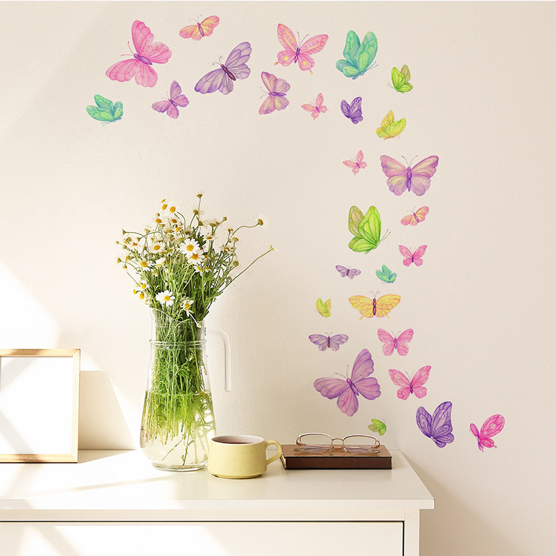 Romantic butterfly Wall Sticke – Pvc Panel Background recenzja i cena