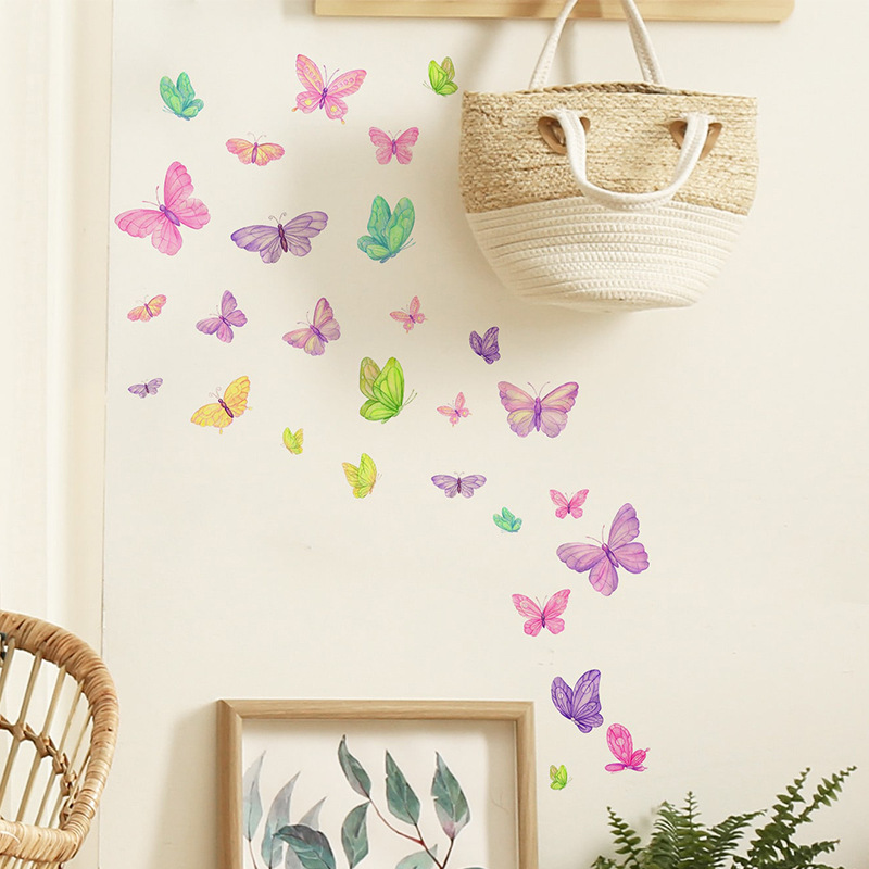Romantic butterfly Wall Sticke – Pvc Panel Background recenzja i cena