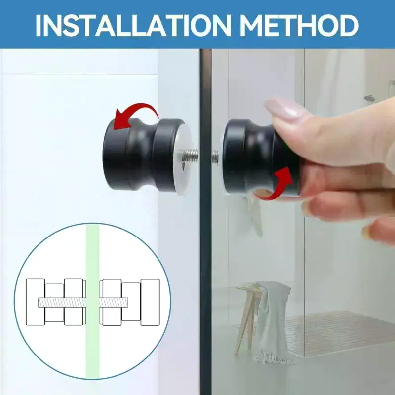 Stylish Shower Glass Door Hand – Glass Door Hinge recenzja i cena