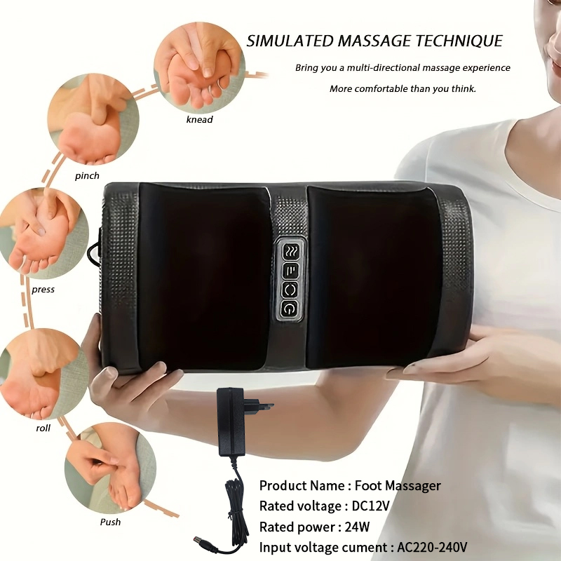 Heating and Kneading Foot Mass – Timer Dual Outlet recenzja i cena