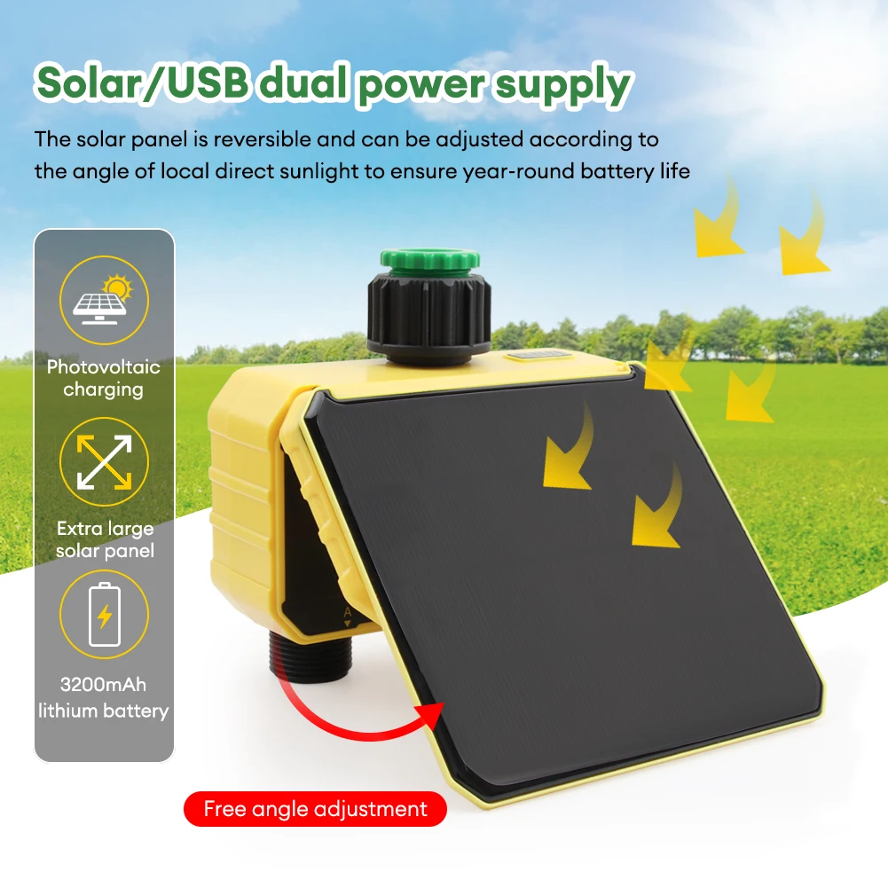 WiFi Solar Timer Dual Water Va – Timer Dual Outlet recenzja i cena
