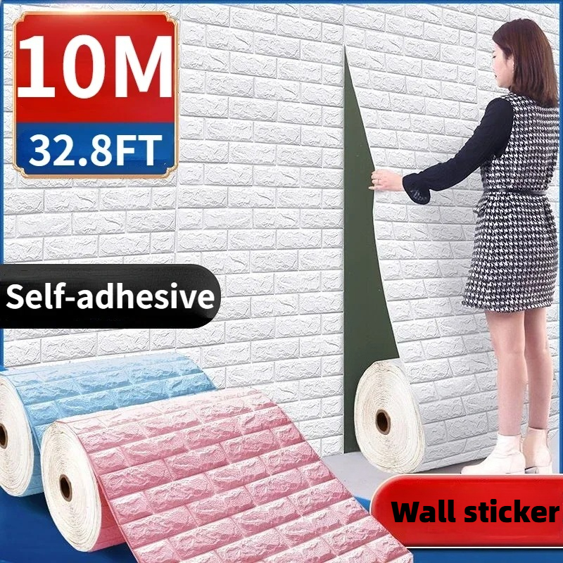 70cmx1/3/5/10M 3D Foam Brick W – Pvc Panel Background recenzja i cena
