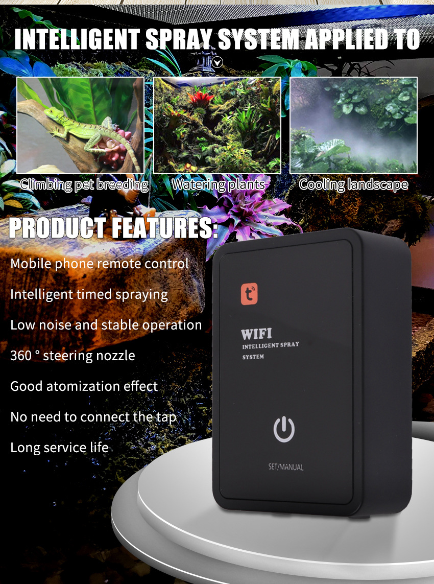 Smart WiFi Reptile Misting Sys – Misting Nozzle Reptile recenzja i cena