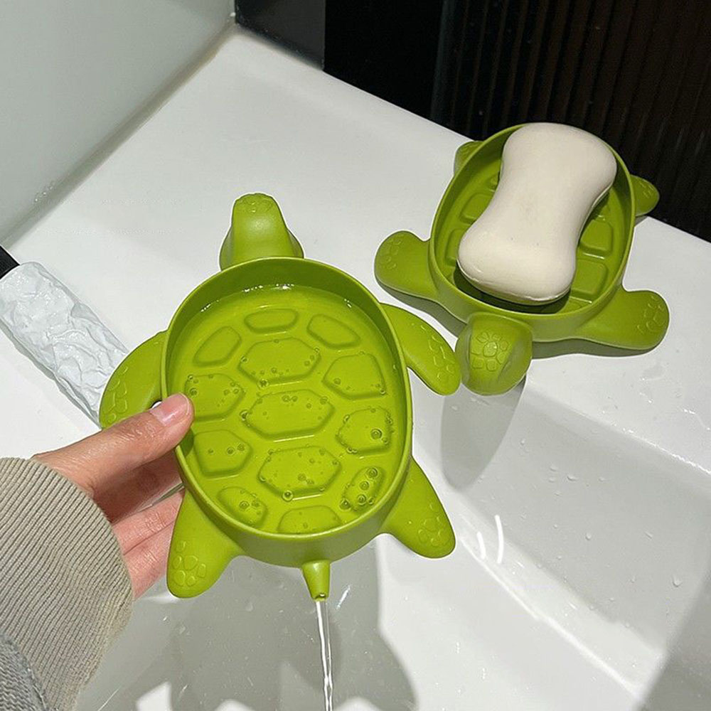 Turtle Drain Soap Box  Cartoon – Water Dish Reptile recenzja i cena