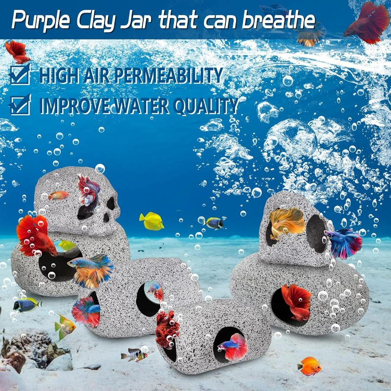 Aquarium Decorations Cave Fish – Hide Cave Ceramic recenzja i cena