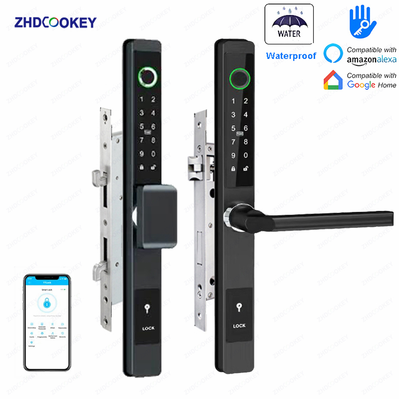 ZHDCOOKEY Biometric Digital Do – Glass Door Hinge recenzja i cena