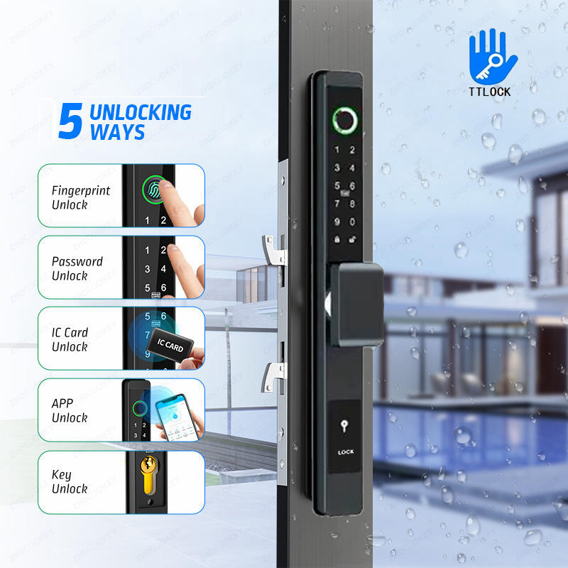 ZHDCOOKEY Biometric Digital Do – Glass Door Hinge recenzja i cena