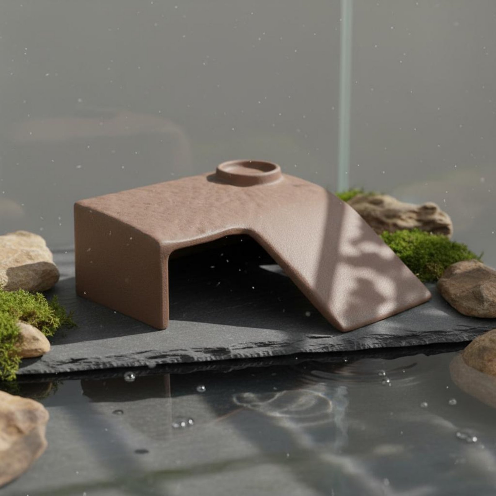Basking Cave Platform Two-Way  – Hide Cave Ceramic recenzja i cena