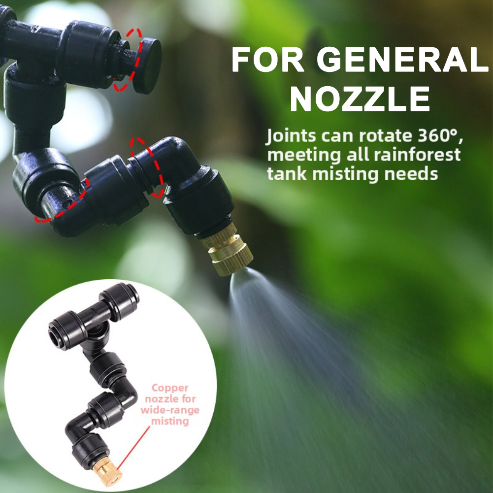 2 PCS Black Atomizing Nozzle 3 – Misting Nozzle Reptile recenzja i cena