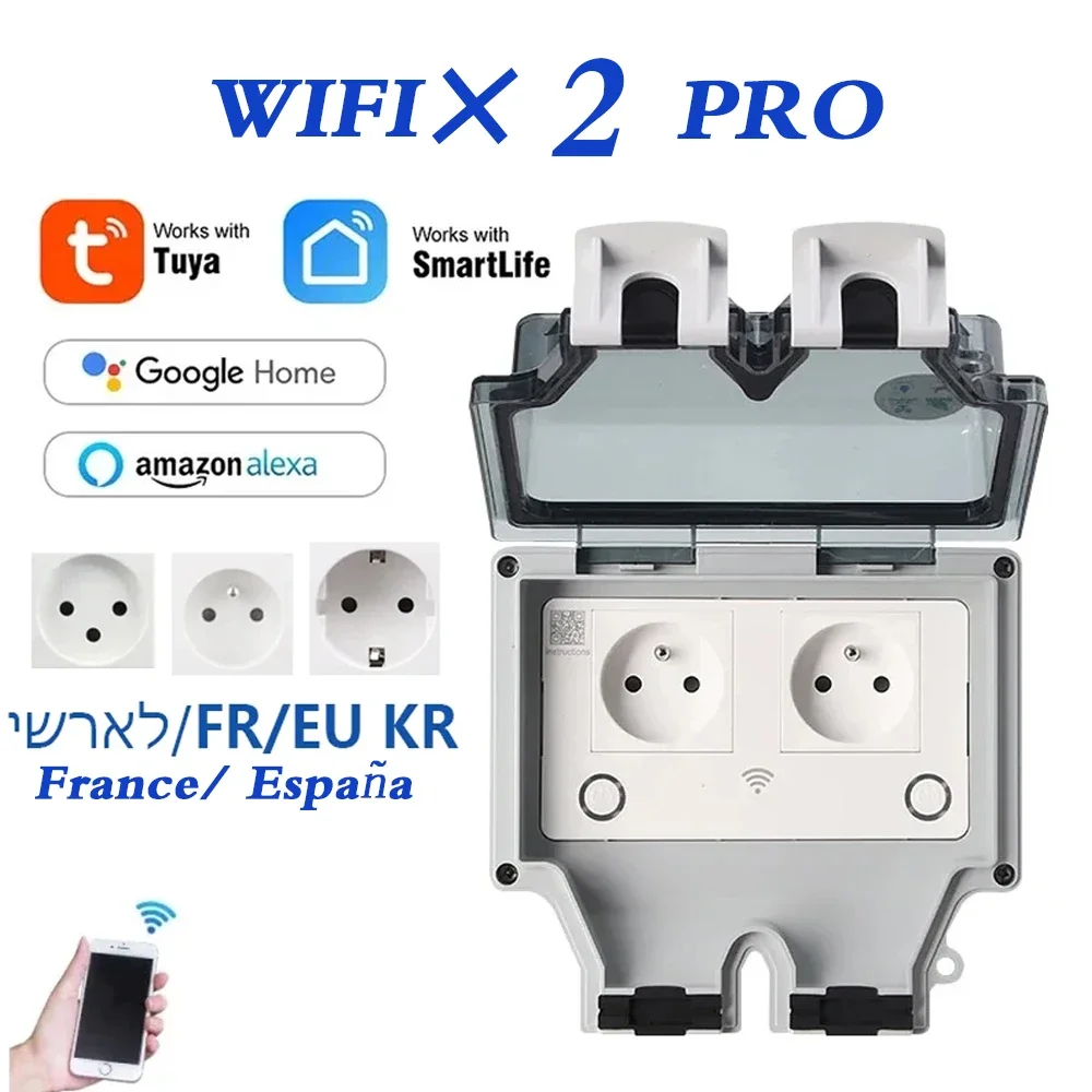 Tuya Waterproof Electrical Wal – Timer Dual Outlet recenzja i cena