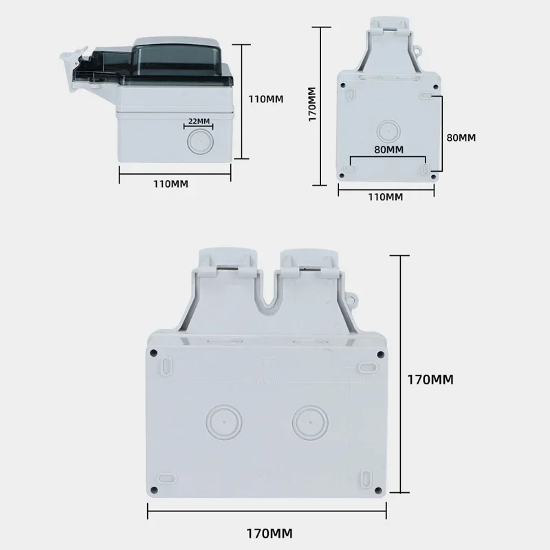 Tuya Waterproof Electrical Wal – Timer Dual Outlet recenzja i cena