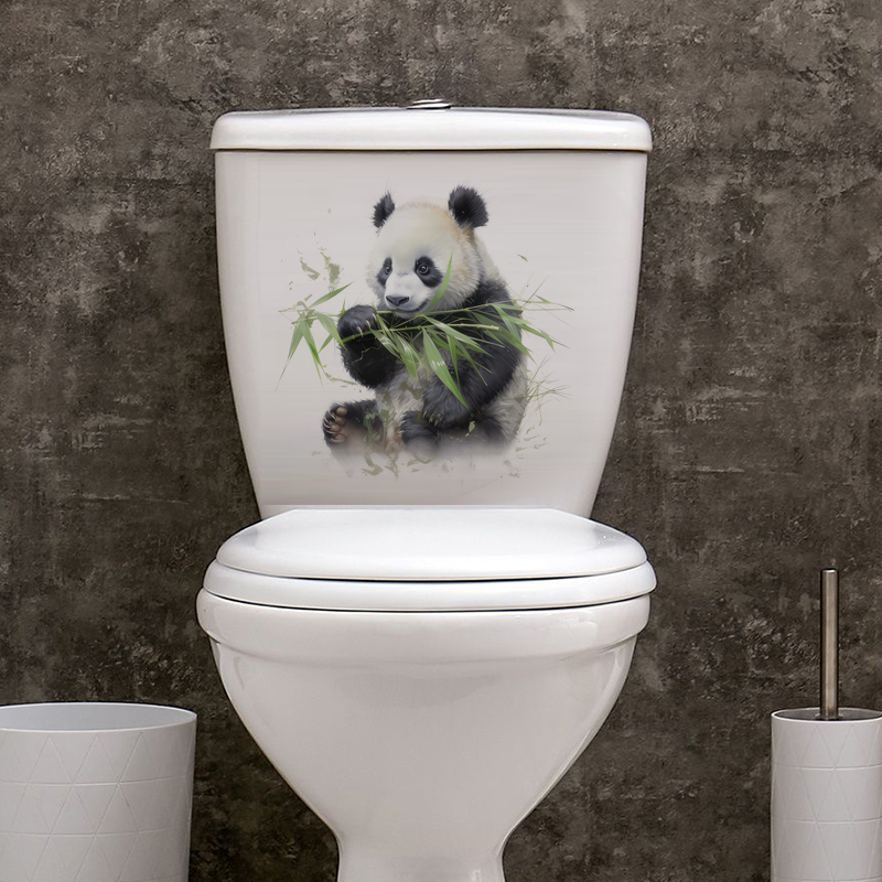 C76# Watercolor panda wall sti – Pvc Panel Background recenzja i cena