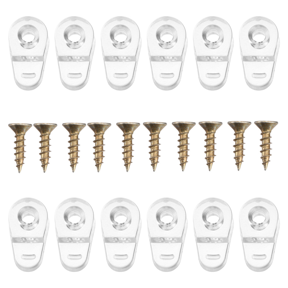 20Pcs Glass Door Clips Fixing  – Glass Door Hinge recenzja i cena