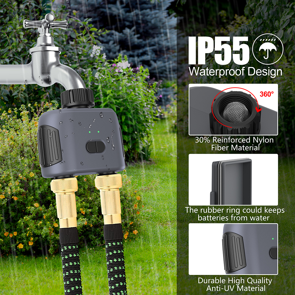 2 Outlets Tuya Smart Garden Wa – Timer Dual Outlet recenzja i cena