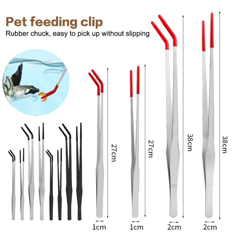 Reptile Feeding Tongs with Rub – Feeding Tong Stainless recenzja i cena