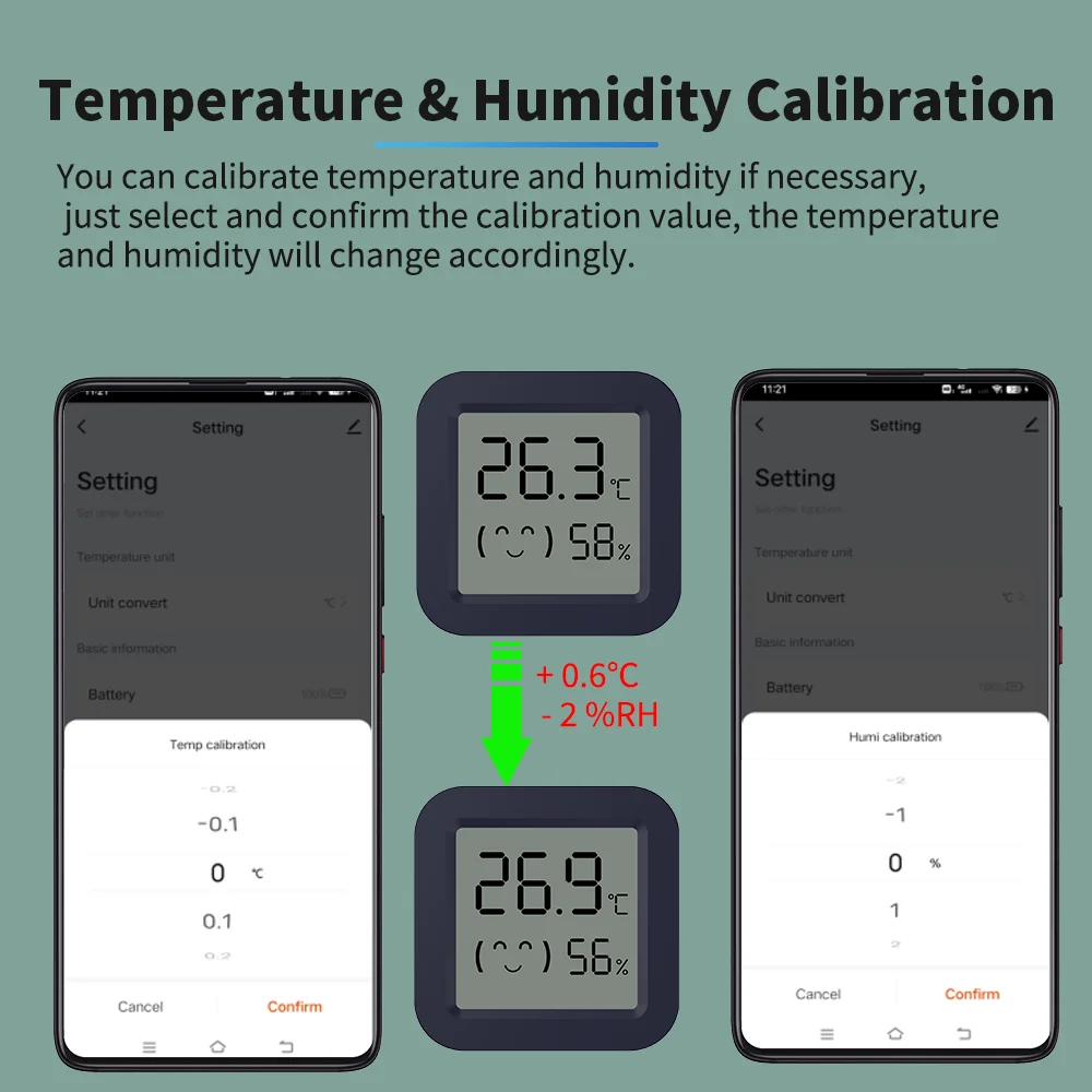 BT Temperature Humidity Sensor – Digital Hygrometer Probe recenzja i cena