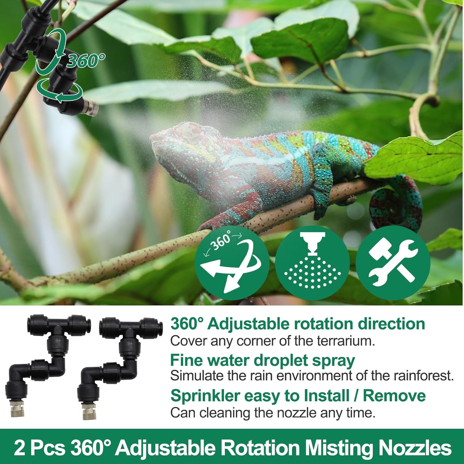 Reptile Humidifiers Smart Mist – Misting Nozzle Reptile recenzja i cena