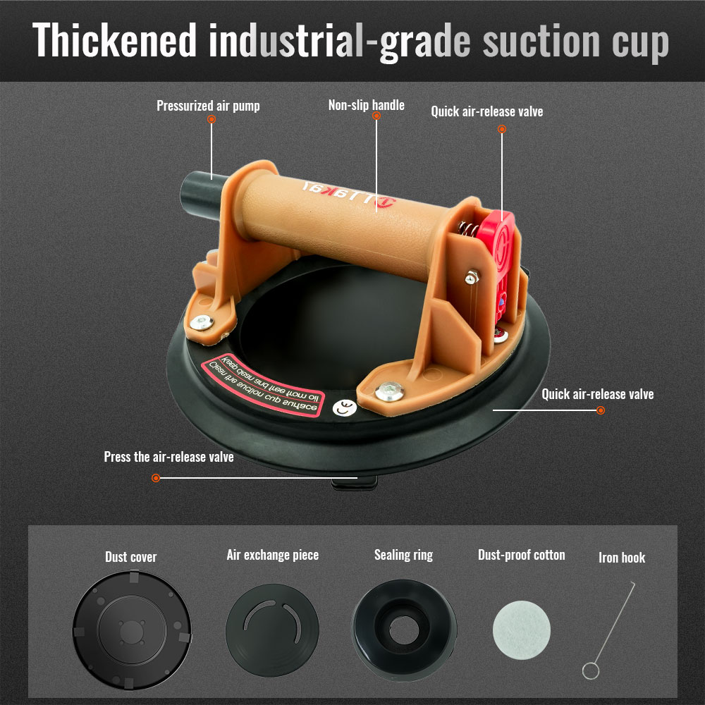 8 Inch Silicone Vacuum Suction – Ceramic Tile Floor recenzja i cena