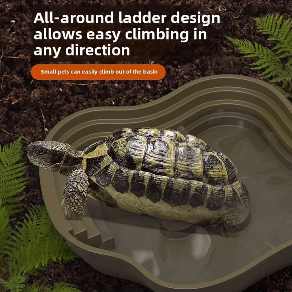 New Plastic Turtle Water Basin – Water Dish Reptile recenzja i cena