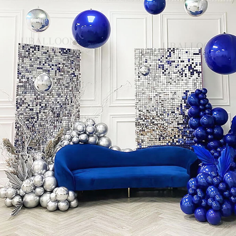 Silver Sequin Wall Backdrop Pa – Pvc Panel Background recenzja i cena