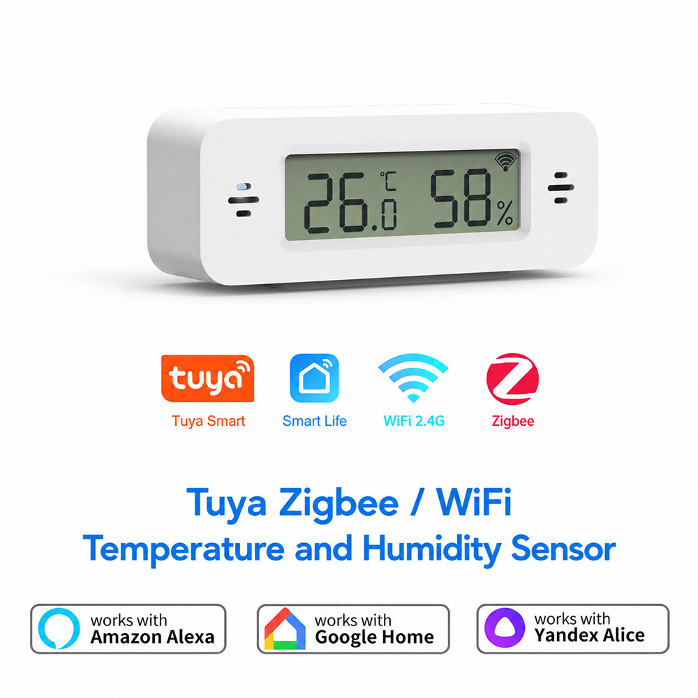 Tuya Zigbee WiFi Mini Temp & H – Digital Hygrometer Probe recenzja i cena